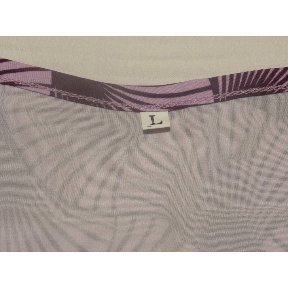 Purple Patterned Dress - Picture 2 of 11